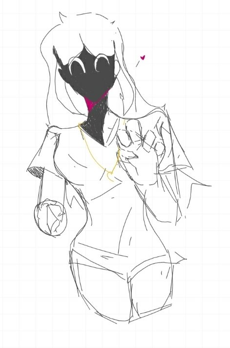 am_gwe's tweet image. She wants to (kill) play with you.
#OC #วาดรูป #wireboard