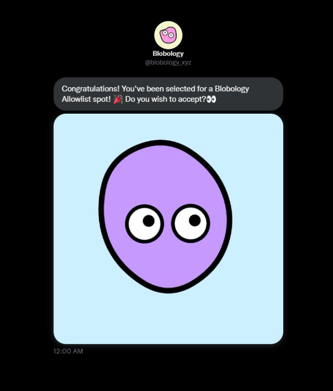 Blobology tweet media