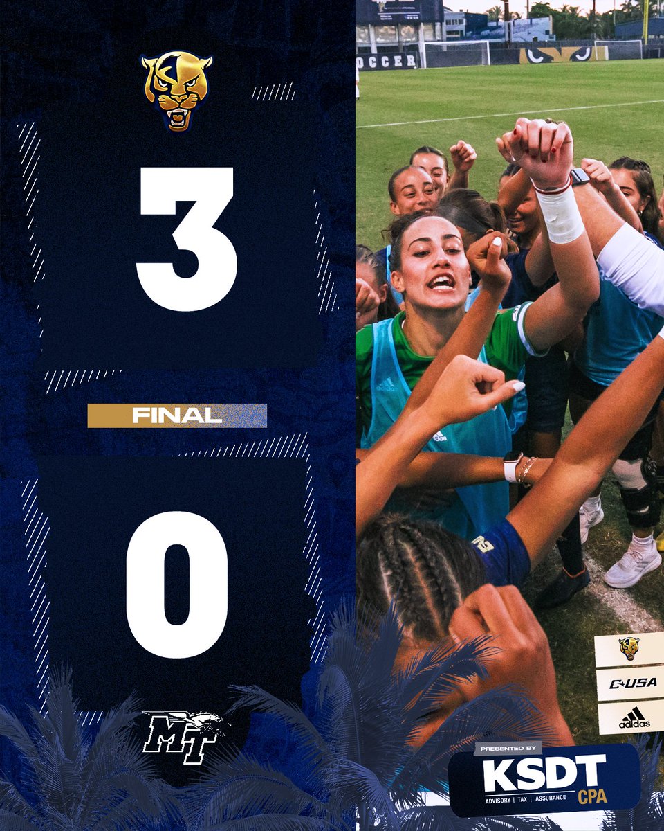 𝐏𝐀𝐍𝐓𝐇𝐄𝐑𝐒 𝐖𝐈𝐍 ‼️‼️‼️

Defended home pitch and went out with a 𝘽𝘼𝙉𝙂 🔥

#PawsUp🐾⚽️ | #Together