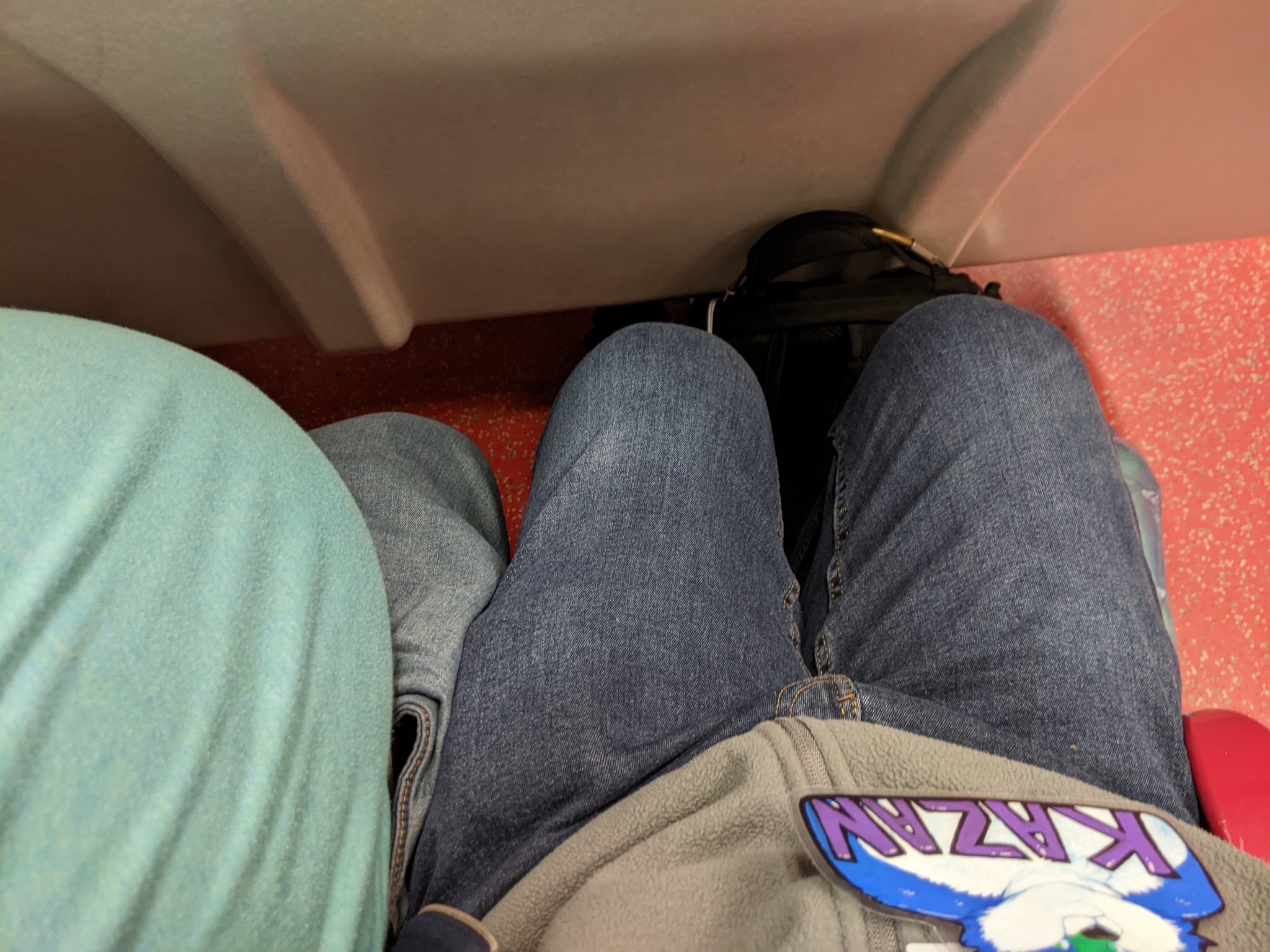 Kazan on Twitter: "The ride back from Furpoc with @TheoTheGrand 🤔 https