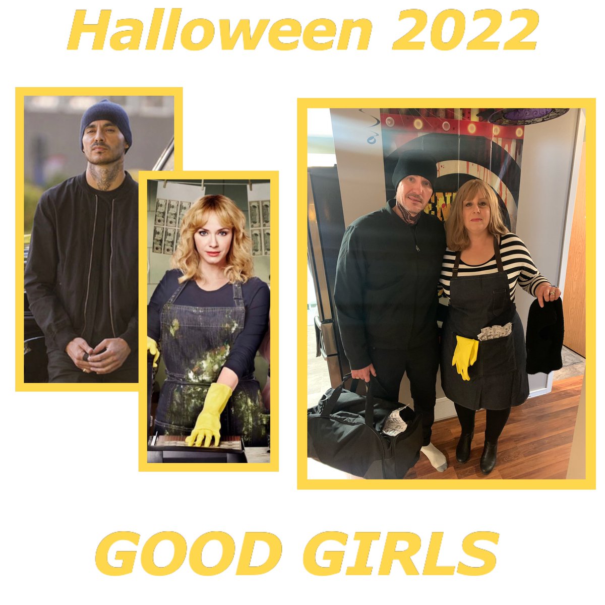 Cbergs13's tweet photo. Good Girls! Halloween 2022💕@lbmannymontana @christinahendrk https://t.co/c19EsqMnlY
