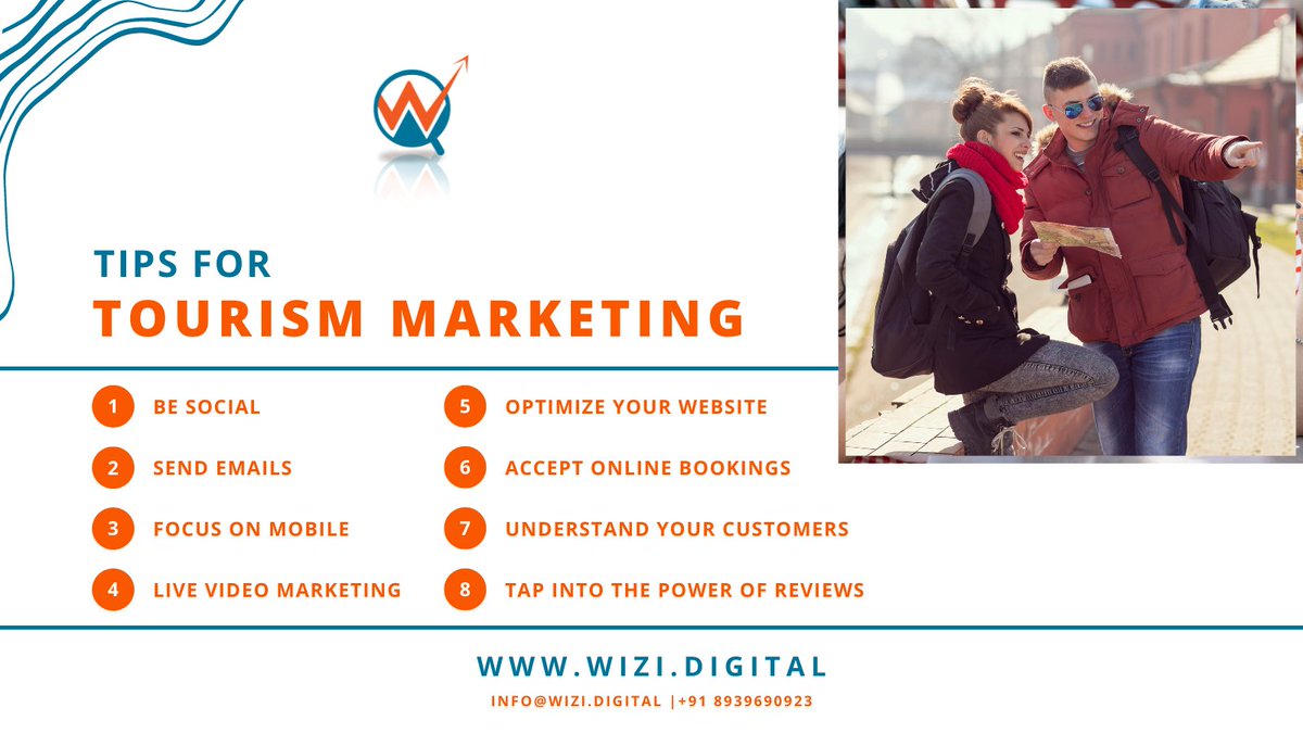 WiziLtd's tweet image. Tourism marketing tips

#wizidigital #touroperator #traveloperator #business #travelmarketing #travelmarketingagency