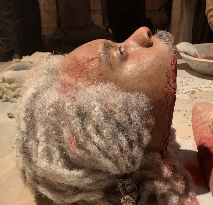 Thrones_Facts's tweet photo. Vaemond Velaryon prop head made by Barrie Gower for #HouseOfTheDragon https://t.co/Sl710sfd86