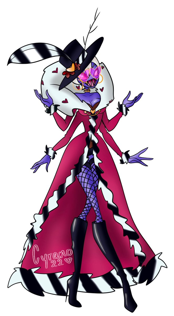 Cyrano_does_art's tweet photo. @AkireRosales I drew this bitch from memory…
Never again!
#HazbinHotelFanart #HazbinhotelValentino #hazbinhotel #genderbent #ArtistOnTwitter #memorydrawing https://t.co/ZMl2khVlRo