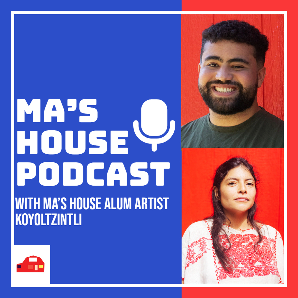 mashousestudio's tweet image. NEW Ma&apos;s House Podcast Episode - In this episode of the Ma&apos;s House Podcast Hunter Interviews current Artist in Residence Koyoltzintli, they discuss many aspects of her art and process as well as going in depth into how she creates instruments with clay.
… instagr.am/p/CkT68cOPS-6/