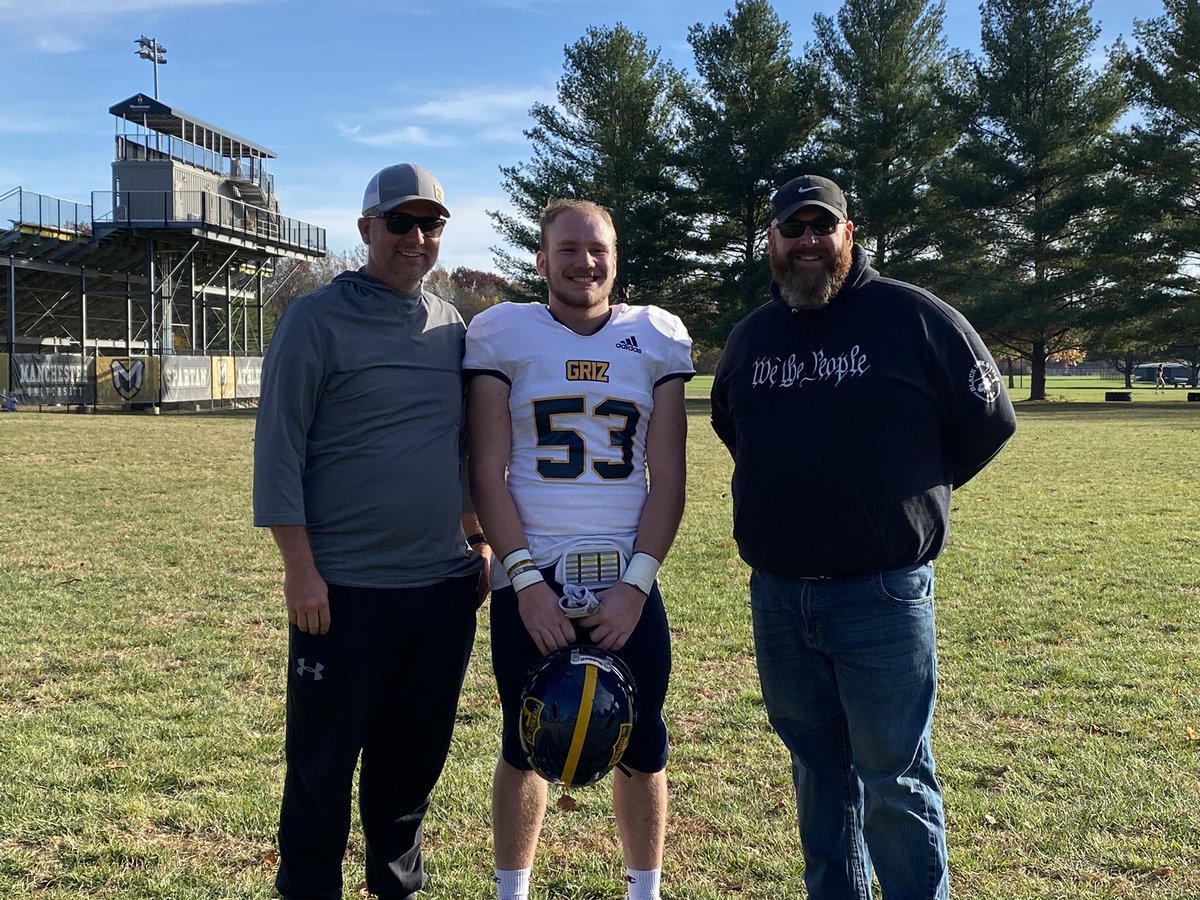 WabashFootball's tweet photo. Great time watching Apaches Alumni @KeeganONeill09 playing at the next level. Keegan’s Grizzlies defeated Manchester 24-6. #DIMITT #WeAreWabash https://t.co/GpOqWQxtwH