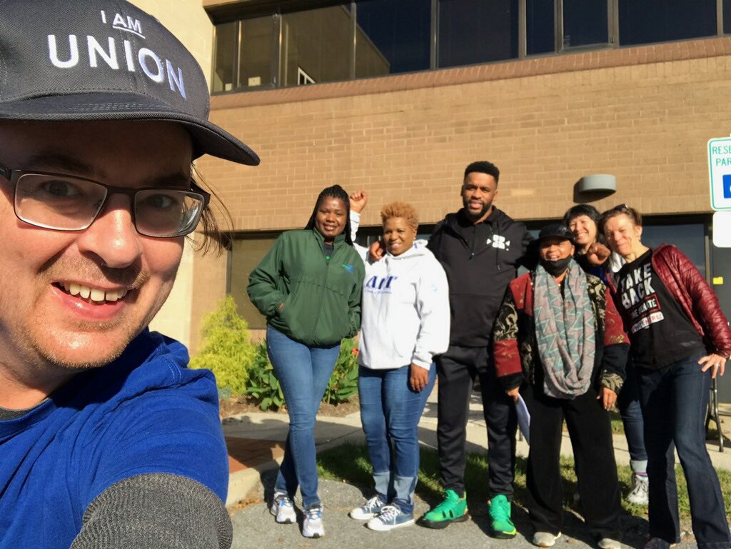 MDDCStateFed's tweet image. From Salisbury to Hagerstown, and everywhere in between, union members are knocking union doors for labor’s endorsed candidates. It’s time, y’all. Let’s GOTUV!