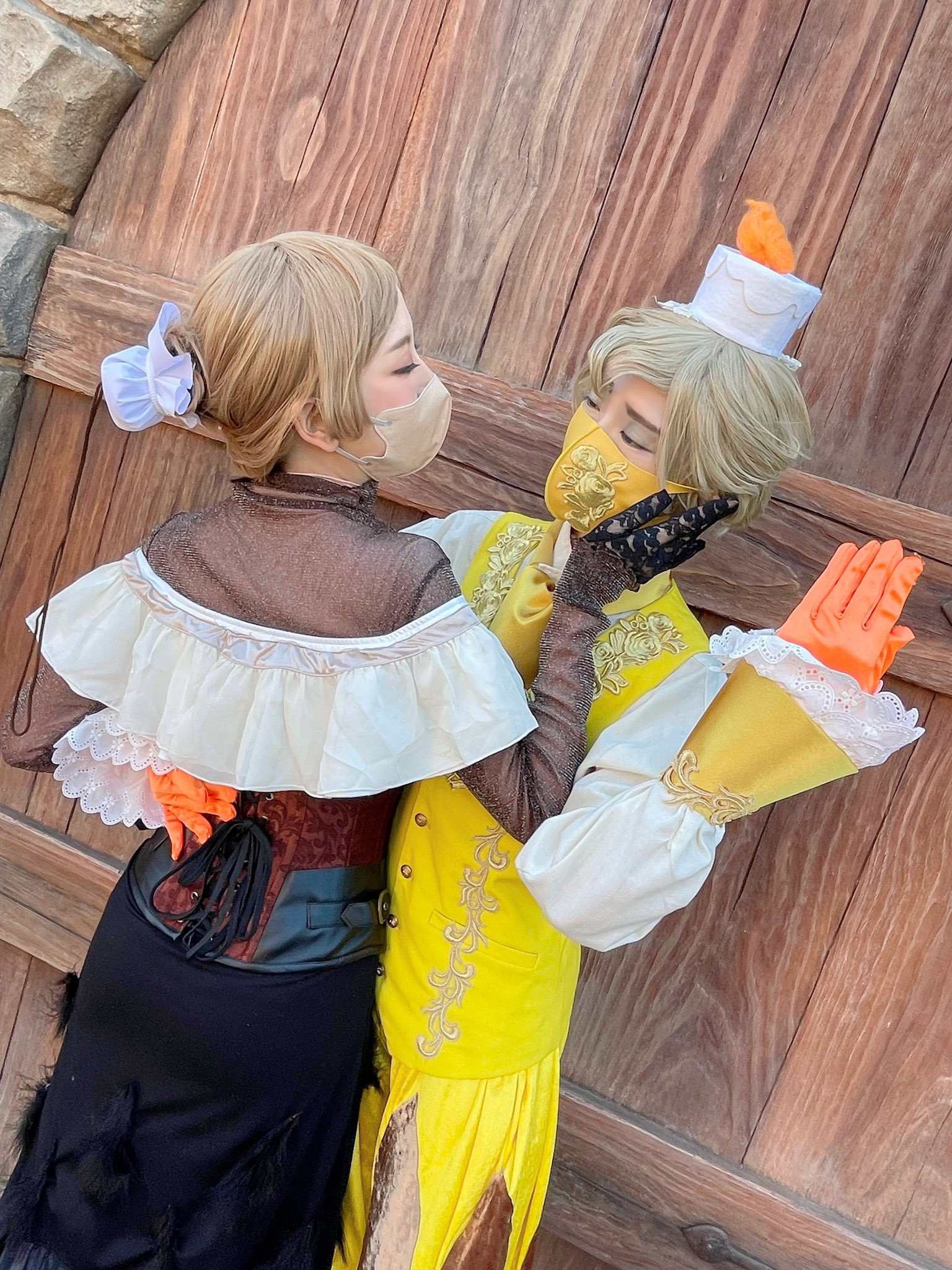 Dハロなどに】コスプレ衣装 美女と野獣 フィフィ