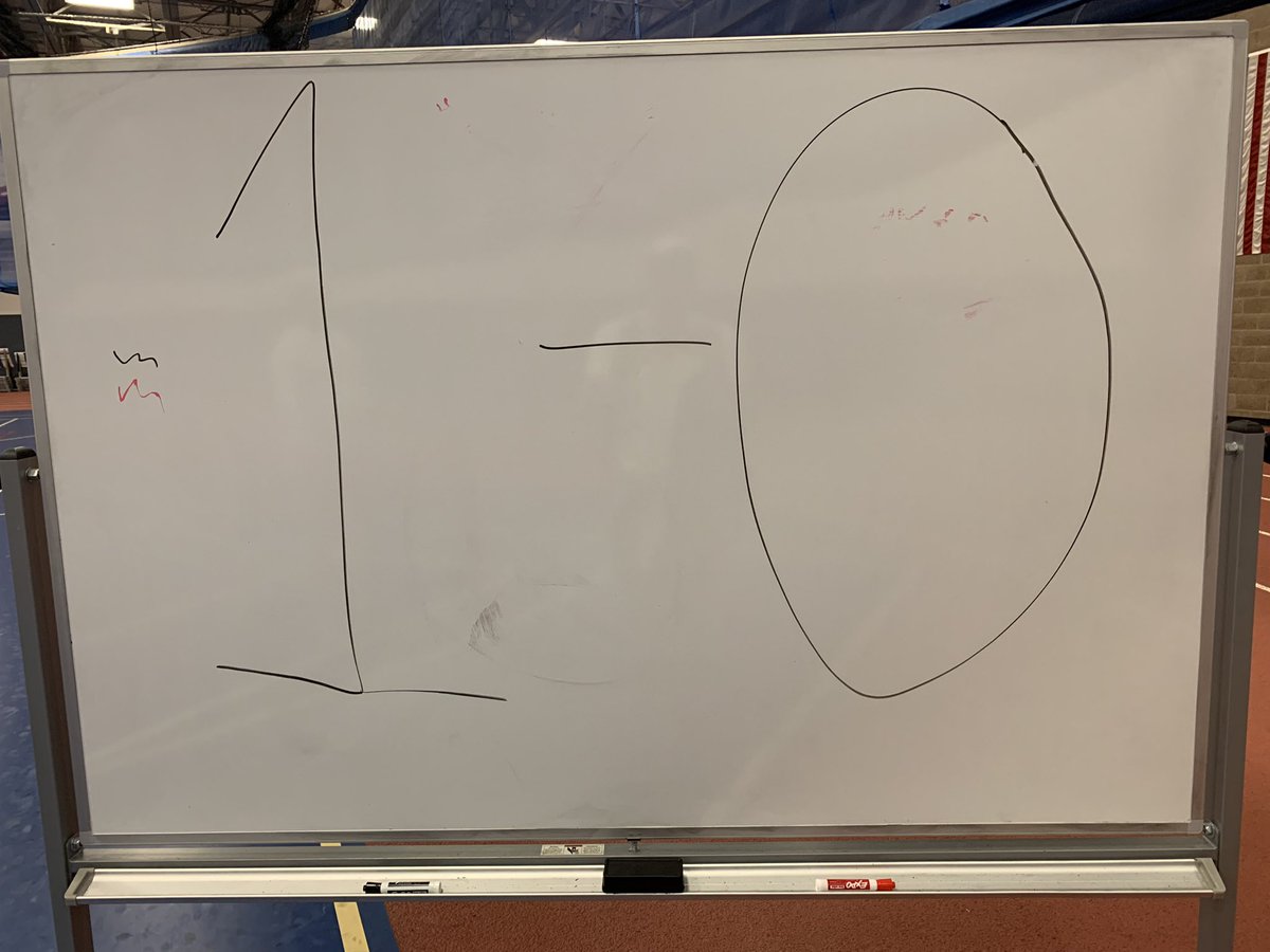 St. Olafs whiteboard everyone🤦🏽 Great game plan, poor execution . . . #spookyszn
