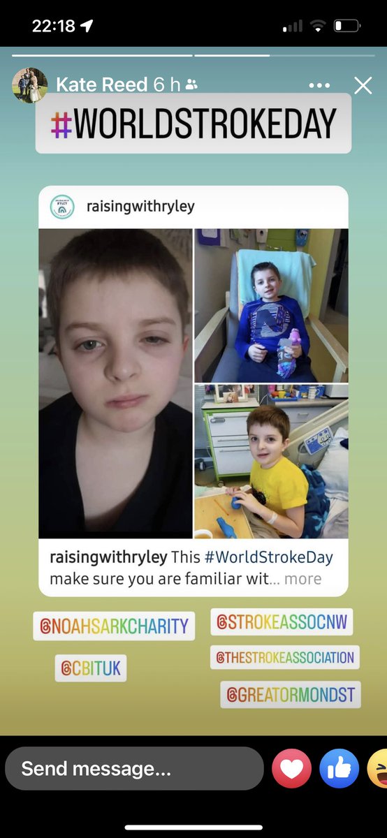 RyleyEverest's tweet photo. This #WorldStrokeDay make sure you are familiar with FAST.
Face - can the person smile?
Arms - can they raise both arms?
Speech - is their speech slurred? Call 999 if you spot any of these signs.
Help Stroke Association to #PassFASTon.
(Text copied Stroke Association Wales) https://t.co/eVkMchrrge