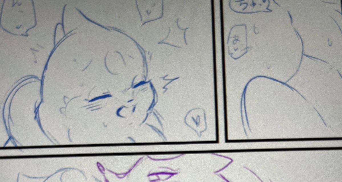 この2人いい加減エッチさせたいのでノロノロだけど続き描いてる( ˘ω˘ ) 