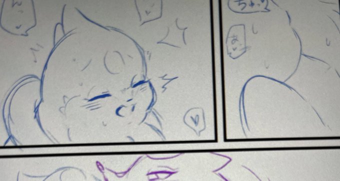 この2人いい加減エッチさせたいのでノロノロだけど続き描いてる( ˘ω˘ ) 