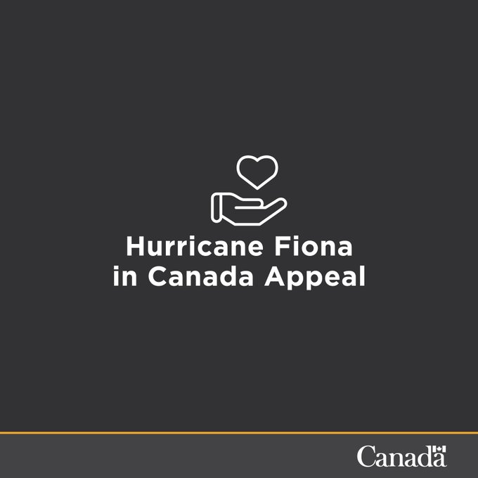 Sunday, 30 Oct is Mary Browns Hurricane Fiona Relief Fund Day! 50% of NL sales will be donated to the fund. Get out and support this worthwhile cause! Thank you 
<a href="/MaryBrowns/">Mary Brown's</a>. Retweet for a chance to win a $50 MB gift certificate from @PortofArgentia