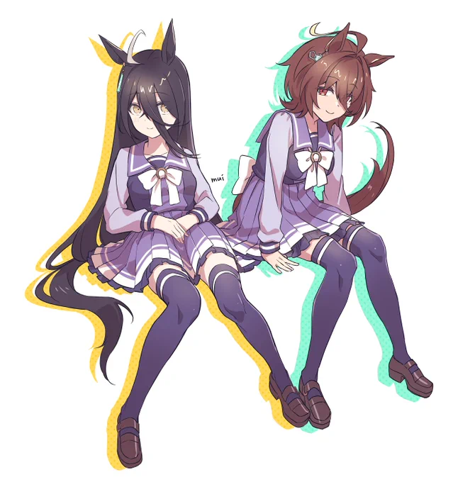 #今月描いた絵を晒そう今月はタキオン多めでした 