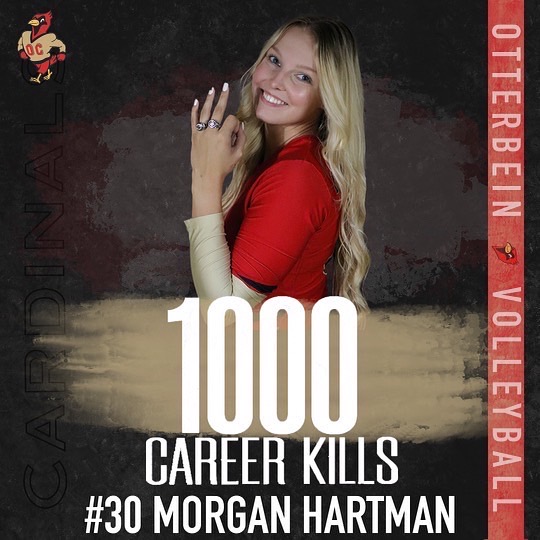 Ott_Athletics's tweet photo. VB: Otterbein - 3, Mount Union - 2 (FINAL) ... Cards rally from 0-2 hole to claim a five-set thriller with culminating score of 15-12! Morgan Hartman goes over 1,000 career kills and the program wins its first OAC outright regular-season title! More to come... 🏆🏐 https://t.co/738qxGIXrK