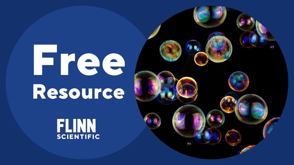 Need a last-minute Halloween activity? ⏳ 

Explore surface tension, intermolecular forces, and "magic" with bubbles: bit.ly/3QlKAmM

#ScienceTeacher #SciChat