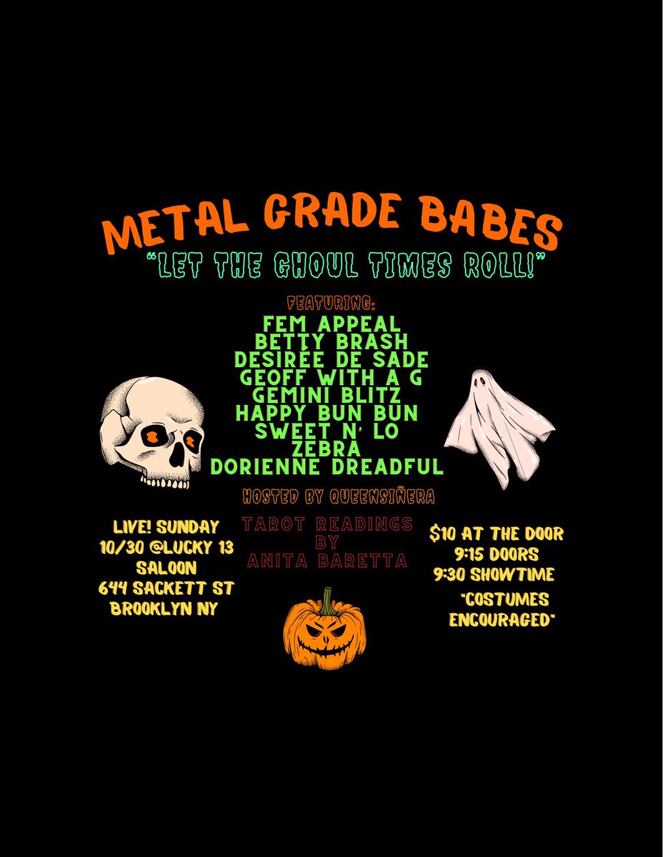 geoff_withag's tweet photo. Sunday Night at Lucky 13 Saloon in Brooklyn! Can’t wait to see you there. https://t.co/UonMnitW3n