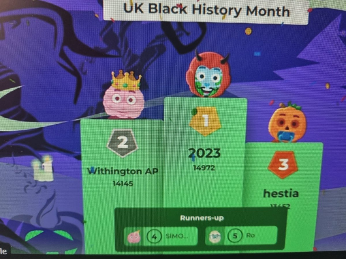 We had a brilliant time at the BHM AP event on Thursday, brilliant discussion followed by the exciting and competitive quiz and lunch at many sites Kew AP took 1st place followed closely by @WRAP174 and Heston AP @NAPT #EPOP #aplife