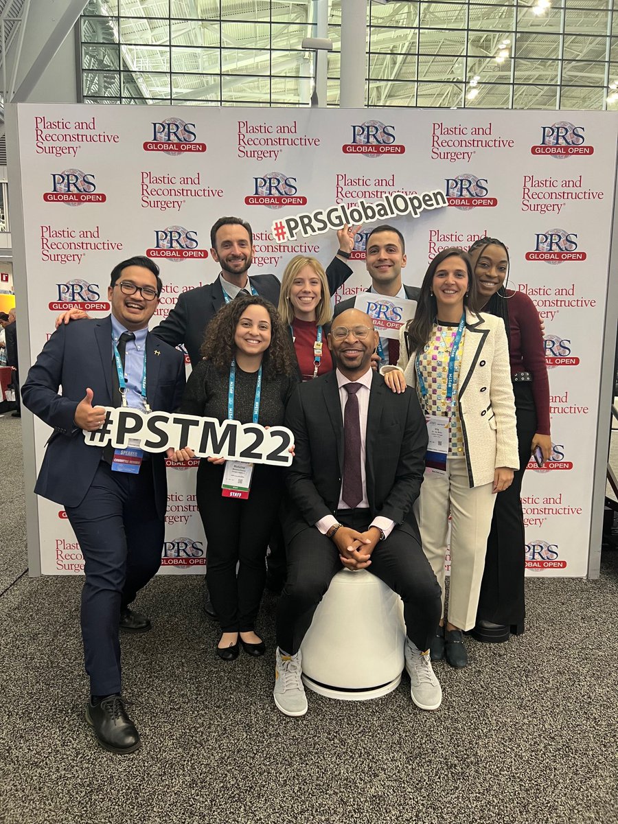#PRSGlobalOpen team and some of our current and past superstar Resident Ambassadors having fun at #PSTM22! <a href="/macavizcay/">Macarena Vizcay</a> <a href="/rachadian/">Mohamad Rachadian Ramadan, MD, BMedSci</a> @fserramoura
