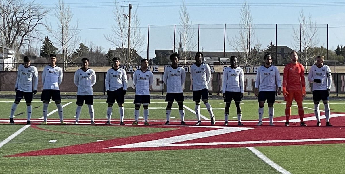 OoksSoccerKJ's tweet photo. What a fixture. So proud of the battle in these @OoksMSOC @naitooks They took on a tough opponent and the Lethbridge wind and came away 3-2 victors. On to the gold medal game tomorrow #GoOoksGo https://t.co/dOL4vrvlAd