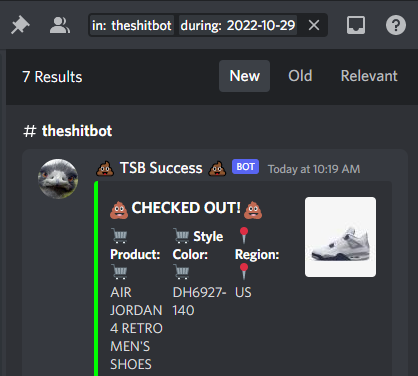 Thanks. 🤝👊
CG: <a href="/GFNF__/">GFNF</a> <a href="/Flipdai/">Flipd AI</a> 
ACO: <a href="/The_Shit_Bot/">The Shit Bot</a>