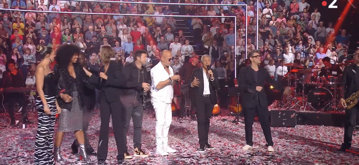 Quelle soirée à la Seine musicale ! ❤️
Merciii <a href="/Nagui/">Nagui</a> <a href="/Zazieonline/">Zazie</a> <a href="/PatrickBruel/">Patrick Bruel</a> <a href="/ObispoPascal/">pascal obispo</a> <a href="/LavoineOfficiel/">Marc Lavoine</a> et autres #artistes #zicos sans oublier #lesgensdair 🙏
<a href="/Taratata/">Taratata Officiel</a> #Taratata <a href="/FRM_officiel/">Fondation pour la Recherche Médicale</a>