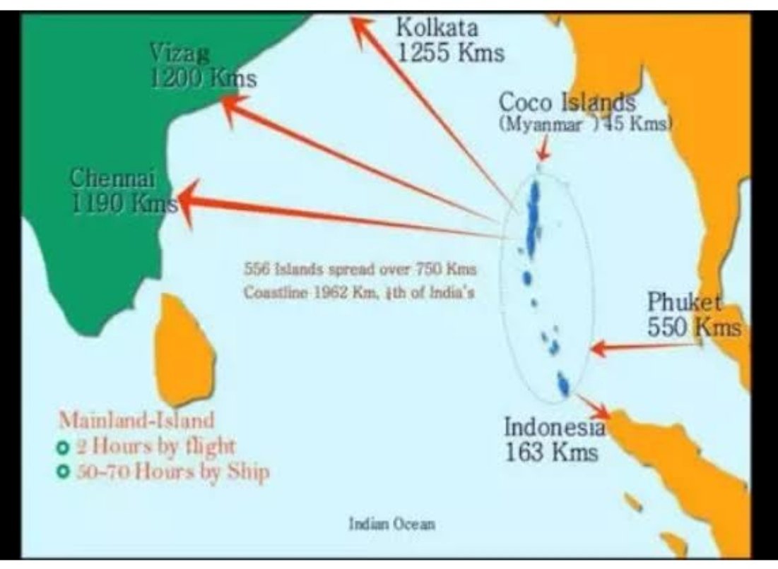 manojpauliitb89's tweet photo. NH-4 is a national security threat to independent India.
North Andaman is 45 km away from Mayanmar.
&amp; 163 km Away from Indonesia.
In case of any attack by China, via Mayanmar or Indonesia, it will be difficult for the Indian Army to fight back due to the poor condition of road. https://t.co/GFcis1gWPW