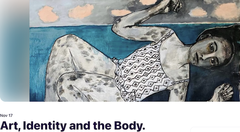 I am so excited to be organising New Global Voices Conference 2022: Art, Identity and the Body with @isabellarosner on 17 Nov 2022 @forarthistory DECR Thank you @rspierdijk for artwork! Please come: eventbrite.co.uk/e/art-identity…