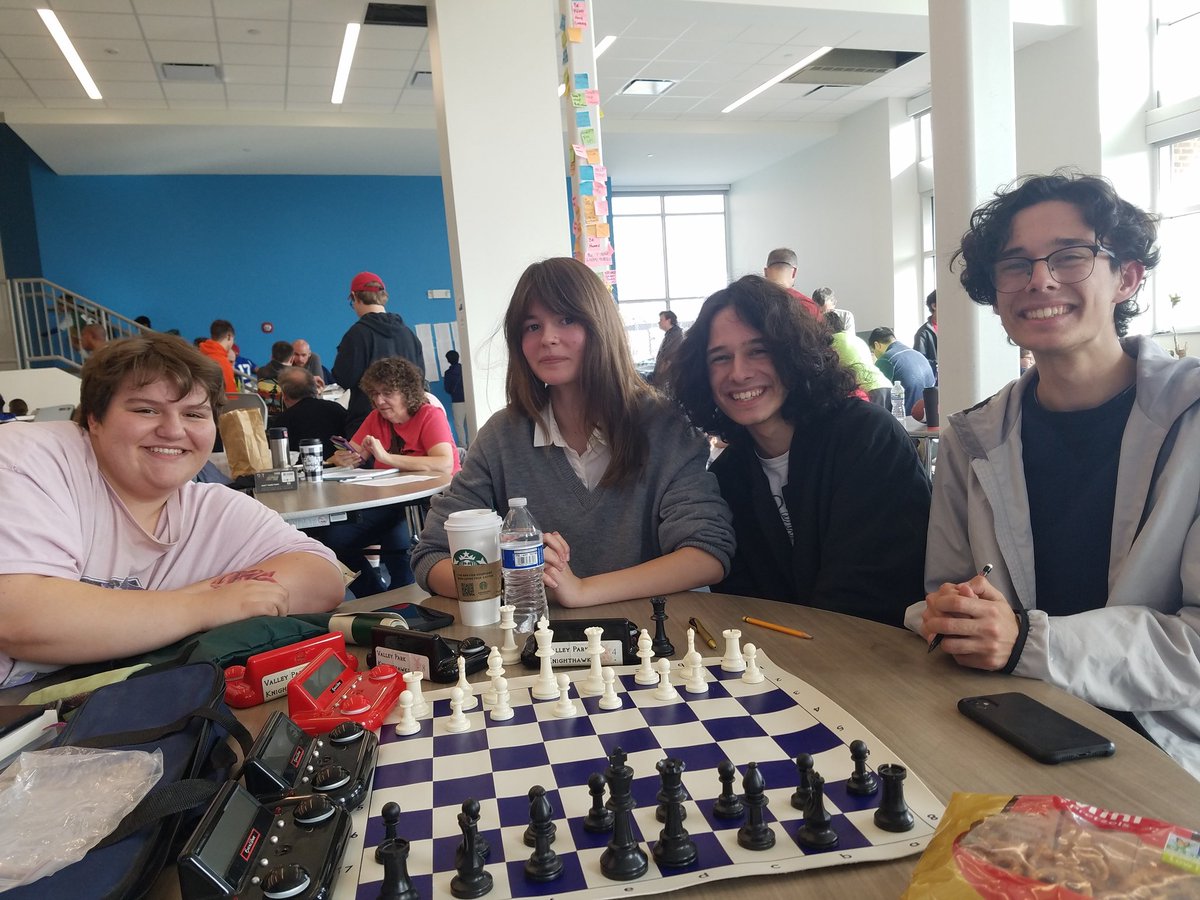 Had a great day at the first chess tournament of the year! Everyone played well and got some good experience. What a really good group of kids! #VPPride