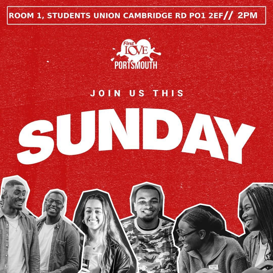 FirstLovePorts's tweet photo. MAKE SURE TO JOIN US THIS SUNDAY AT 2PM SHARP! For a blessed time in God’s Presence. 🙌🙌
MAKE SURE TO NOTE THAT CLOCKS ALSO GO BACK BY ONE HOUR! So set your alarms accordingly😄⏰‼️
#portsmouthuni
#portsmouthsu
#onlyinFL https://t.co/p7tJcDvg6M