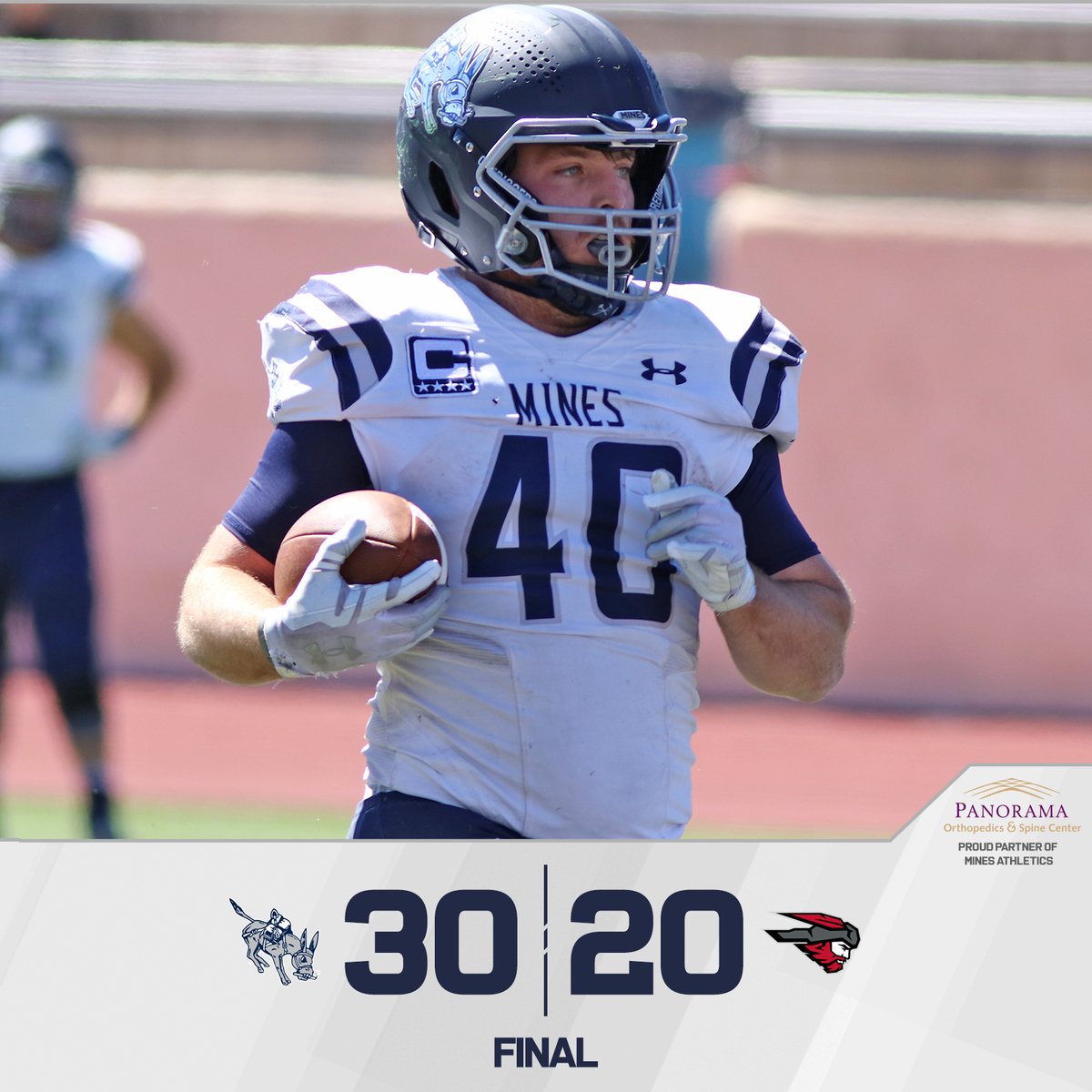 We'll come home with the W and at least a share of the RMAC title! #HelluvaEngineer⚒️