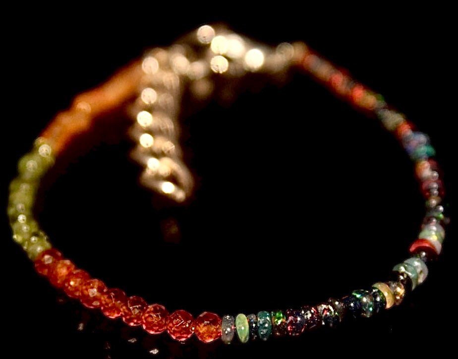 EarthlyEchos's tweet photo. Excited to share this item from my #etsy shop: 11 Carats Ethiopian Welo Opal Bracelet All Natural Opals 6’’ Length (Half Faceted Half Donut Beaded Opals) #donutring #opal #gemstone #lobsterclaw #vintagegemstones #opalpendant https://t.co/c8kgFpOJII https://t.co/E0a1KVoMqU