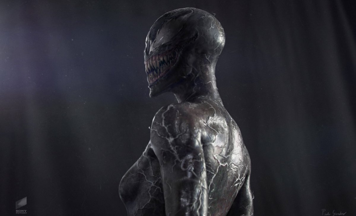 thevenomsite's tweet photo. She-Venom concept art for Venom: Let There be Carnage by Paolo Giandoso https://t.co/BQEIdjg5Oo