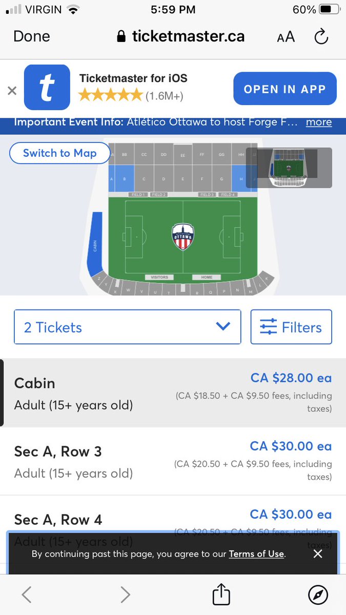 Kingstontocpl's tweet image. 24 hours until game time and only the end sections left in the lower bowl and standing room at the cabin. Should be a great crowd for the #Canplfinal #canpl Excited for my first trip to TD place since @HFXWanderersFC  vs The Fury