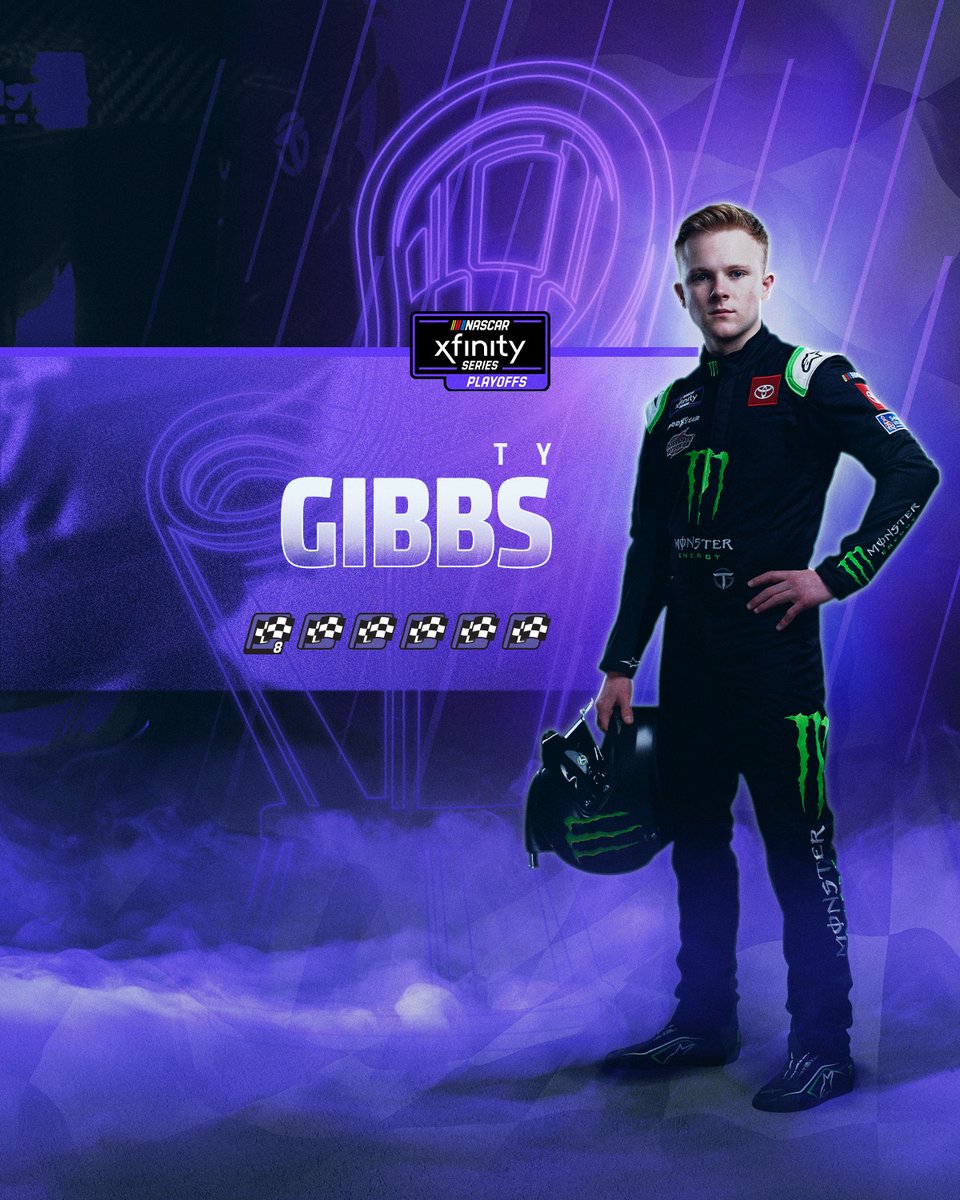 CHECKERED FLAG: <a href="/TyGibbs/">Ty Gibbs</a> wins at <a href="/MartinsvilleSwy/">Martinsville Speedway</a>! #NASCARPlayoffs