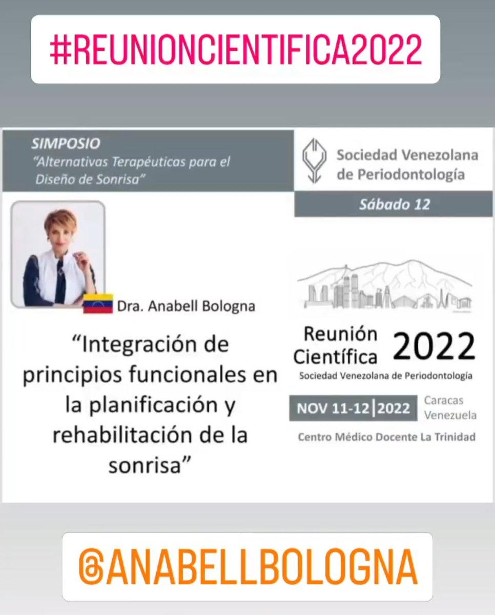 svperiodoncia's tweet photo. Participa en nuestra #ReuniónCientifica2022 este 11 y 12 de noviembre!
#Periodoncia
 *Inscripciones* :
02129496249-02129496449
https://t.co/T5PYS8bYmJ… https://t.co/xOVBHuLFA9