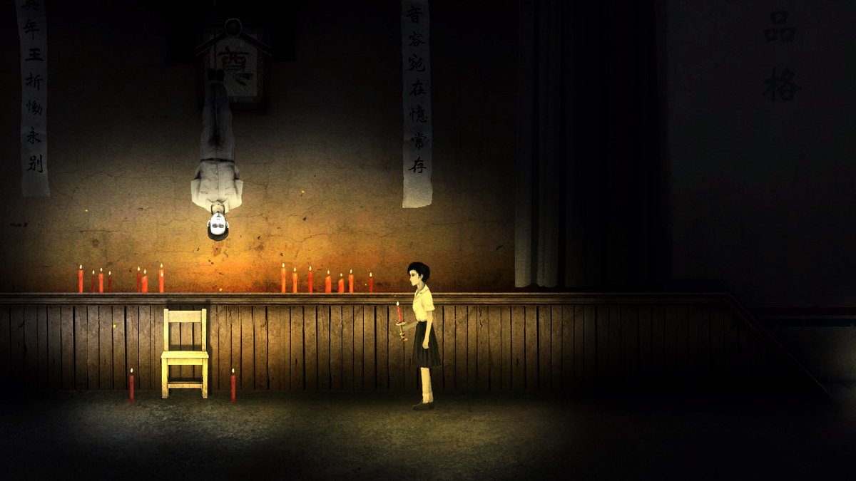 thinkms2's tweet image. Escena épica de #Detention... con Wei Chung-ting de cabeza. #NintendoSwitch