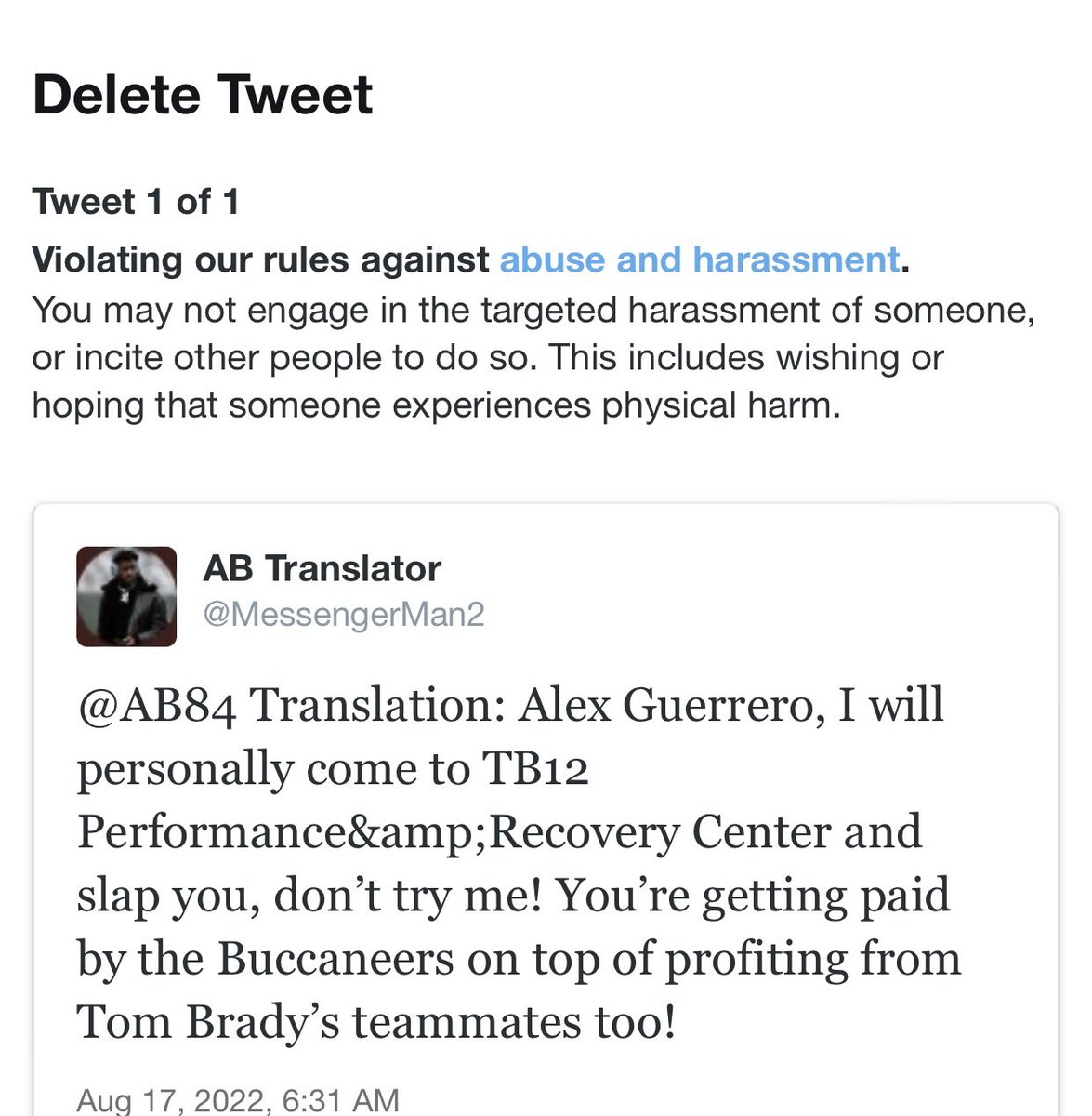 AB Translator tweet media