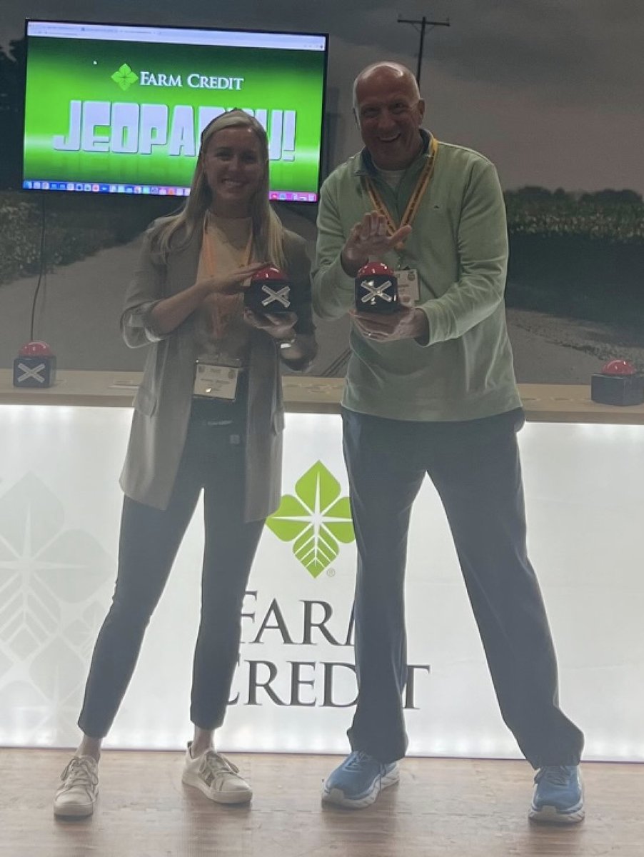 That's a wrap on #FFA22! We had a great time supporting <a href="/farmcredit/">Farm Credit System</a> and hosting Ag Lending Jeopardy. <a href="/NationalFFA/">National FFA</a> 
<a href="/CapitalFarmCred/">Capital Farm Credit</a> 
<a href="/farmcreditIL/">Farm Credit Illinois</a> 
<a href="/GreenStoneFCS/">GreenStone Farm Credit Services</a> 
<a href="/farmcreditmid/">Farm Credit Mid-Am</a>