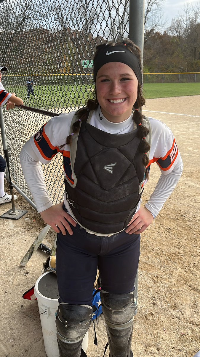 Ava Helms 2024 Top Gun C has great command of her defense. A very vocal catcher. She frames the zone with soft hands and also blocks well <a href="/RecruitLook/">Athletic Recruiting</a> #rlsoftball <a href="/avarhelms/">ava</a> <a href="/topgunfastpitch/">Top Gun Fastpitch</a>