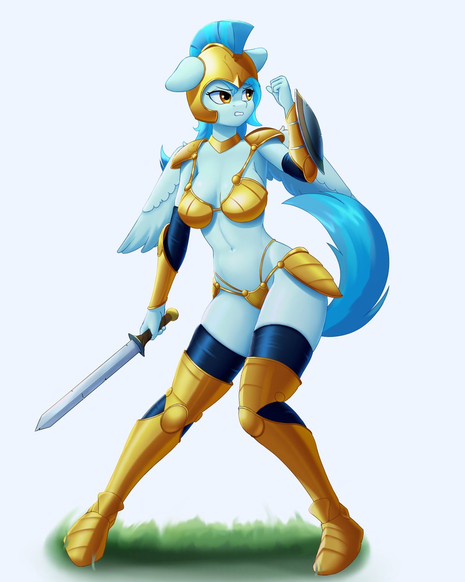 jungle_mango's tweet photo. #MLP #anhro #bikini_armor #armor #pony https://t.co/fY2fe7DCTG