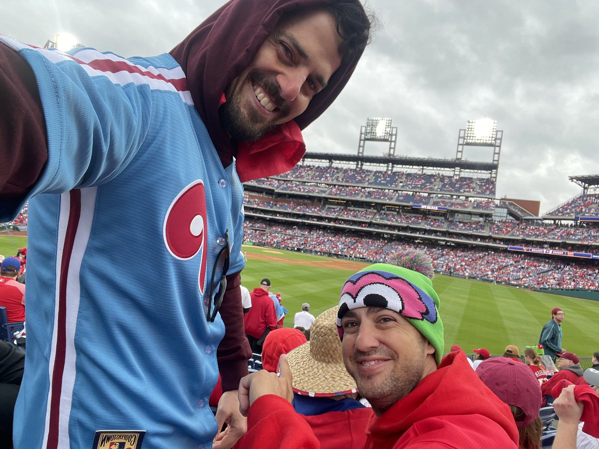 IndependentPHL's tweet photo. Let’s take that 2-0 series lead tonight @Phillies !! #RedOctober @PhilliesCBP #phillysupportphilly #PhillyVSeveryone #dancingonmyown https://t.co/TE9FELt9vv