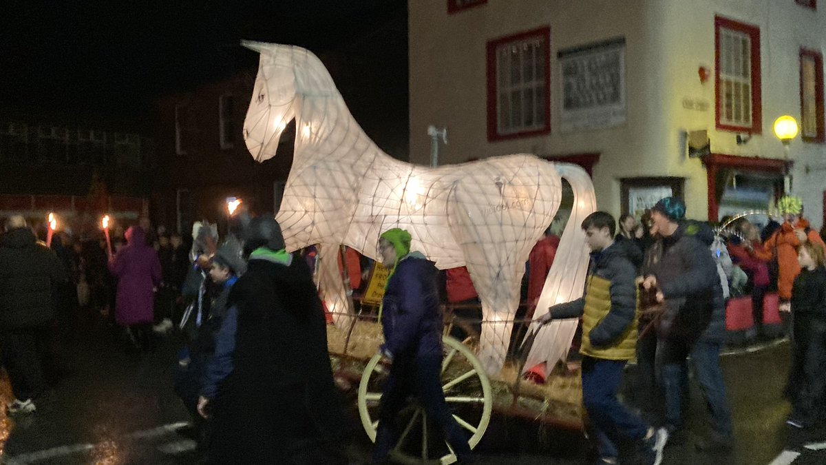 #Penrith #WinterDroving Parade, so good to see it back and thankfully the rain stayed away for the parade