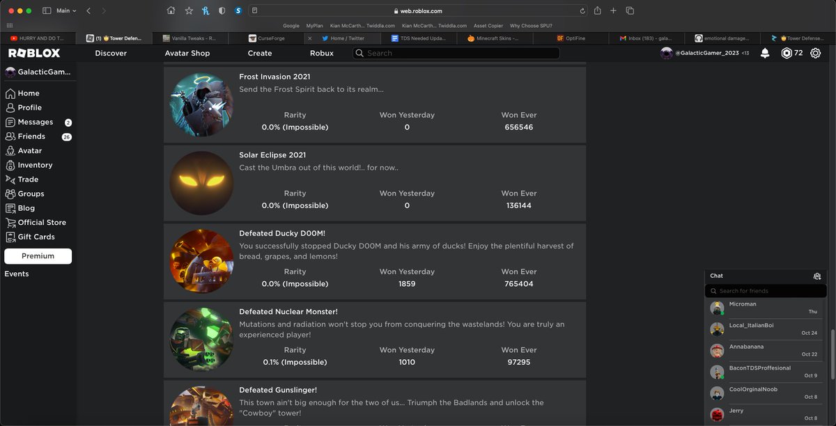 GalacticGamer22's tweet photo. Well well well what great afternoon... #TDS #Roblox #TIMETRAVEL @BelowNaturalTDS @paradoxum_games  @M1A2_AbramsTank https://t.co/AuiSx0yfy4