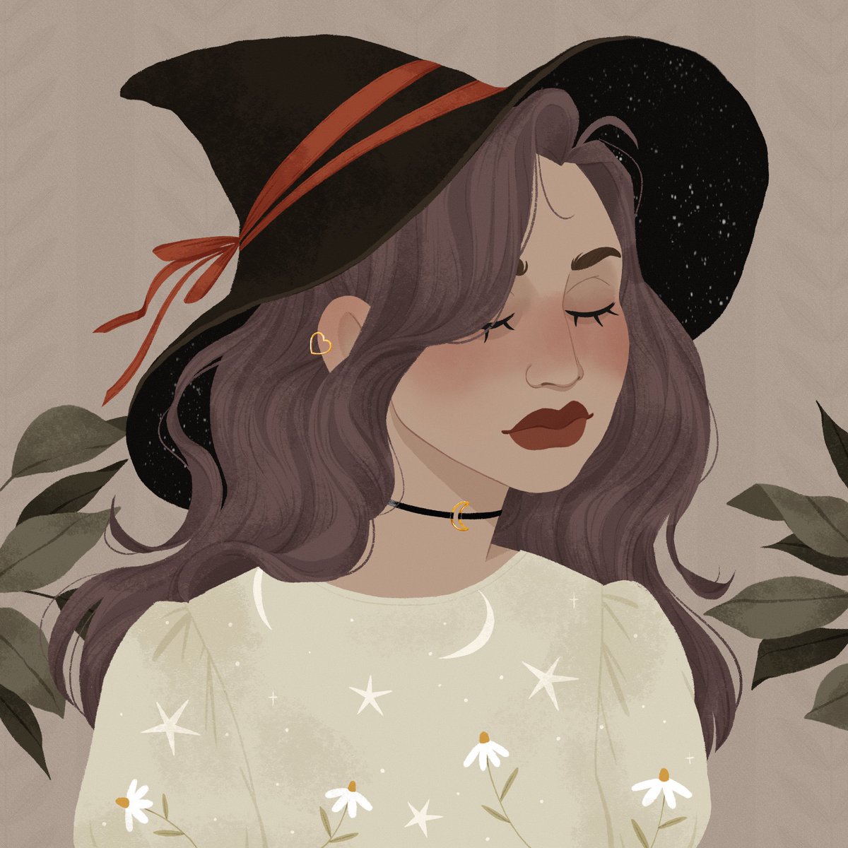 Just used the <a href="/Whimsy_Sisters/">Whimsy Sisters</a> customizer tool to create this witchy gal! Obsessed 😍