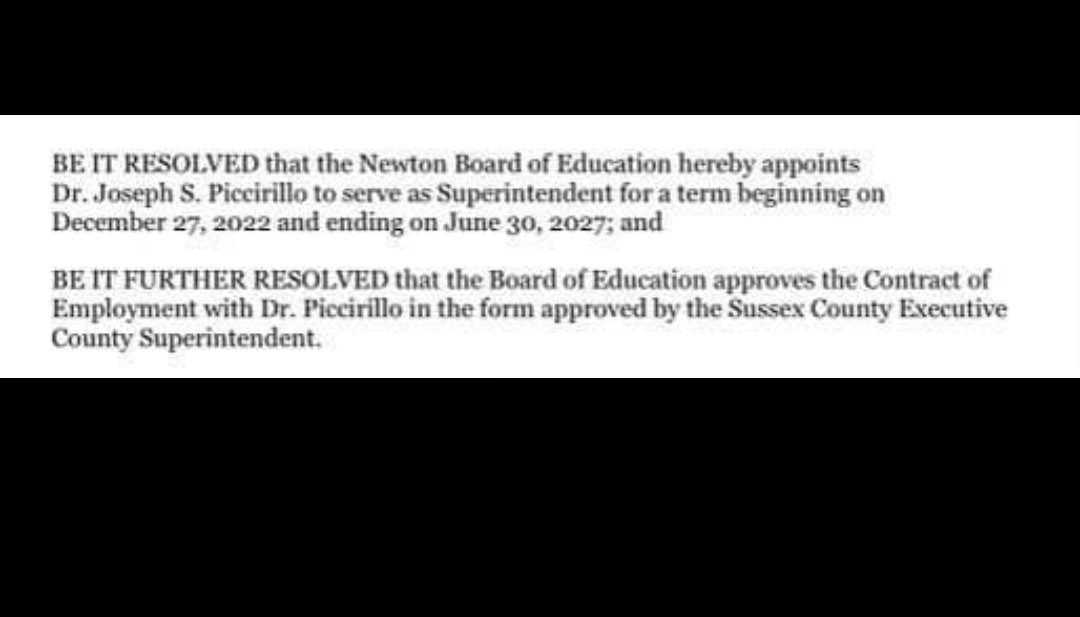 sferr77's tweet photo. @HopatcongSchool @ChiefPiccirillo I feel the same way about superintendents. https://t.co/7ZDhhfw5qh