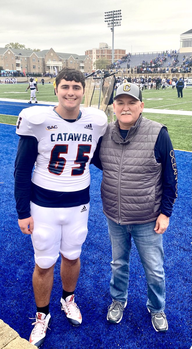 brad_ncst92's tweet photo. A couple of studs..  ⁦@CatawbaFootball⁩ ⁦@WillHoward_22⁩ ⁦@RogerHoward22⁩ https://t.co/jnJ7Ff6miG