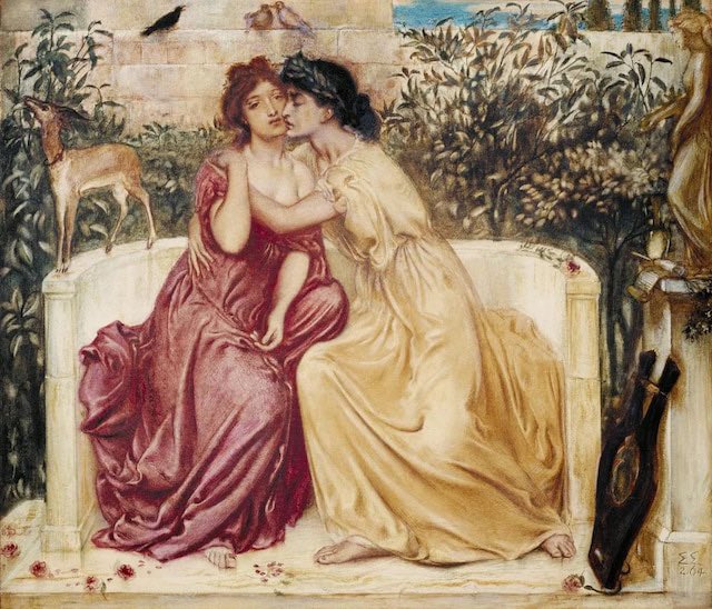 lesbistorica's tweet photo. Safo de Lesbos (o Safo de Mitilene) 🧵: https://t.co/078rMo3Eul