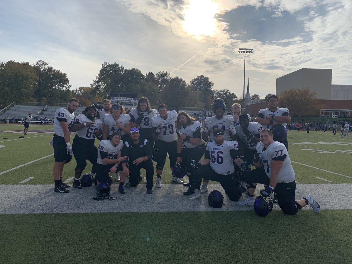 Couldn’t be more proud or feel more blessed to coach this group.  

Congrats to Abel and the Wall Of Bomo for the huge accomplishment of having our first 1k Rusher since 2016.

More work to do. More things to accomplish. As always, it is a GREAT DAY TO BE A SBU BEARCAT!