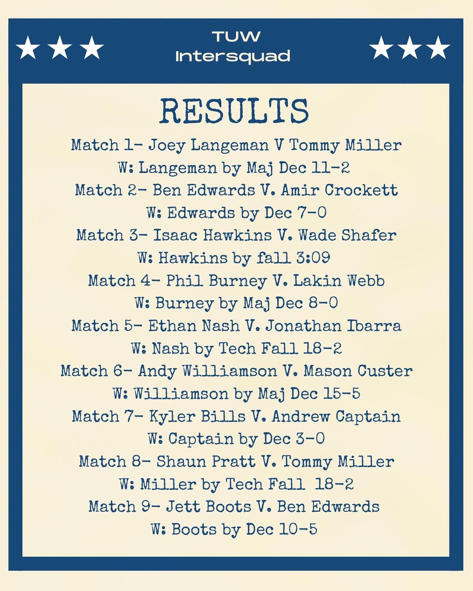 Trine Wrestling tweet media